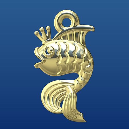 Goldfish 3D print model