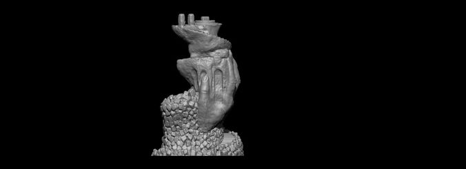 The Tower statue Free 3D print model
