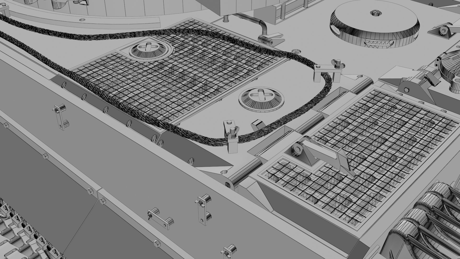 Panzerkampfwagen VI Sd kfz 181 Tiger I ausf E Late production 3D model_32