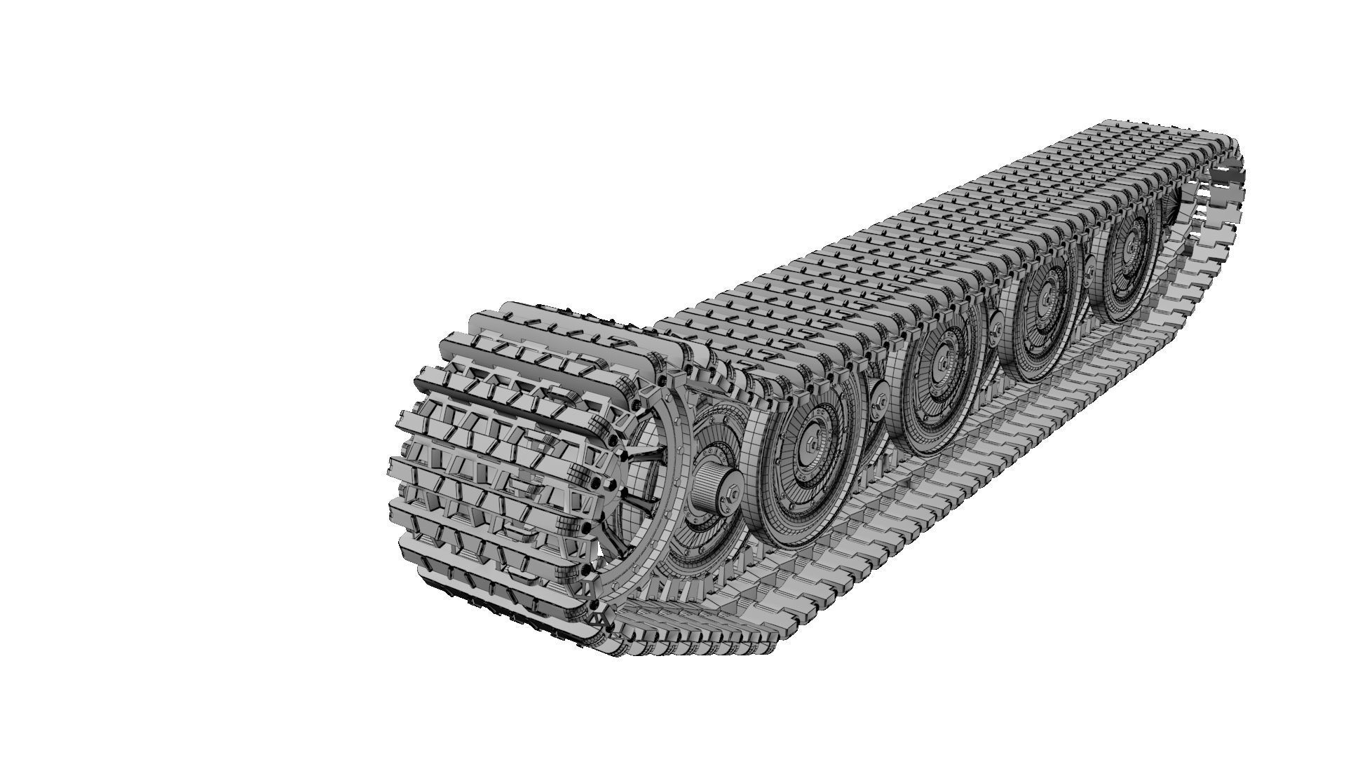 Panzerkampfwagen VI Sd kfz 181 Tiger I ausf E Late production 3D model_53