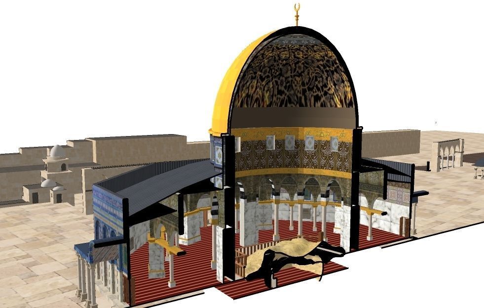 Al-Aqsa Mosque  3D model_12