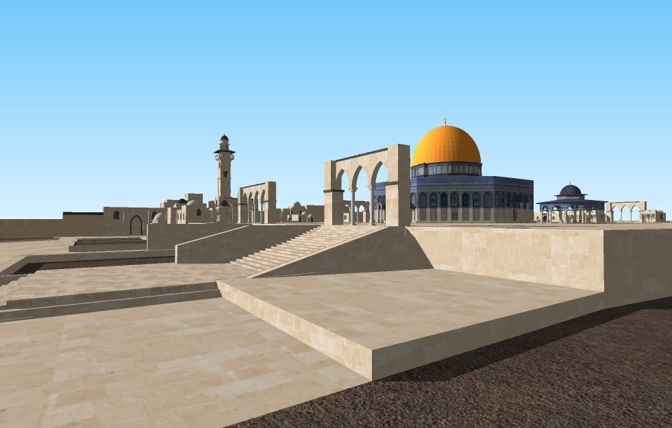 Al-Aqsa Mosque  3D model_17