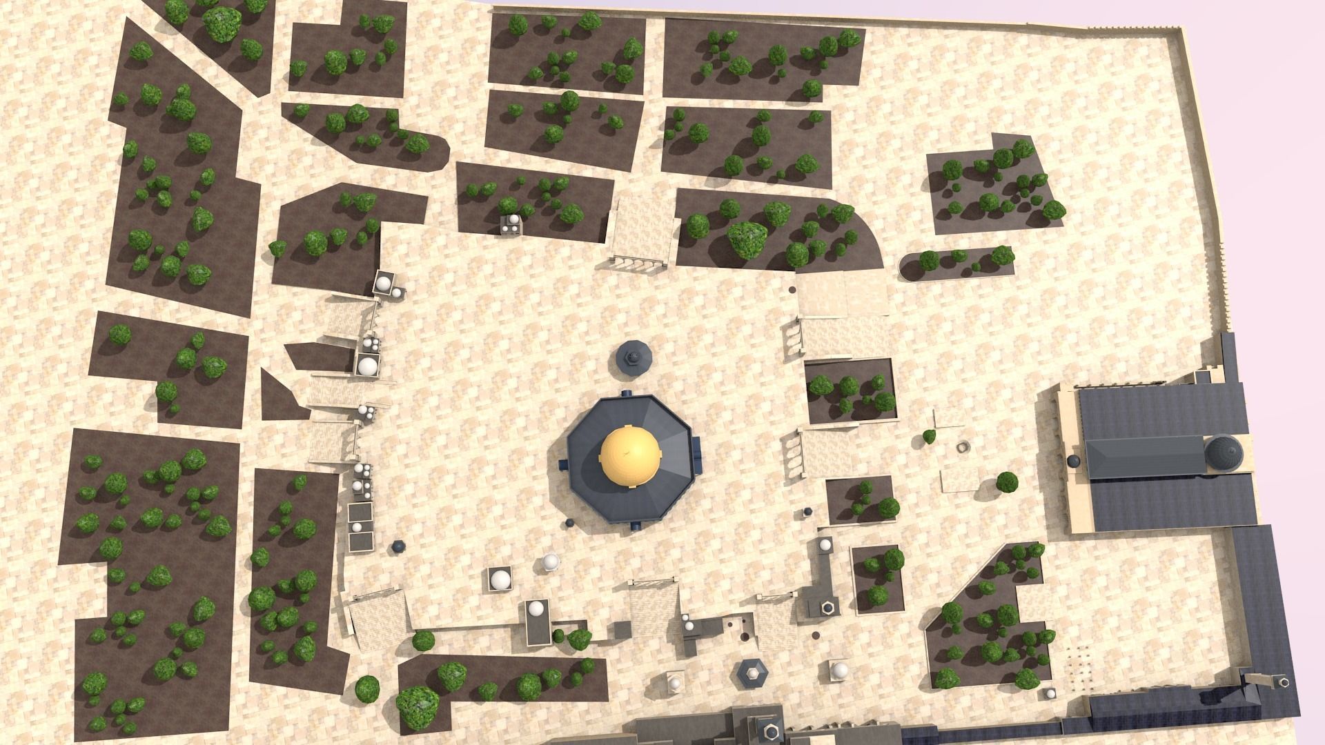 Al-Aqsa Mosque  3D model_1