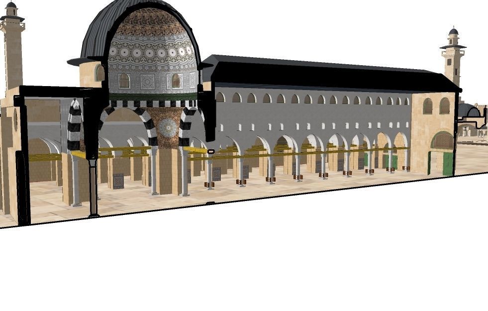 Al-Aqsa Mosque  3D model_16