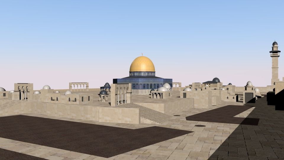 Al-Aqsa Mosque  3D model_8