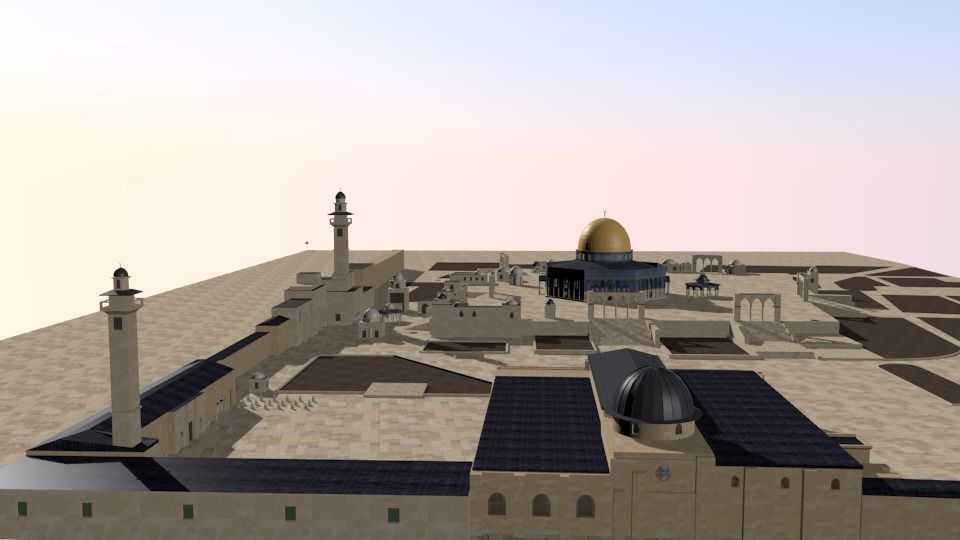 Al-Aqsa Mosque  3D model_7