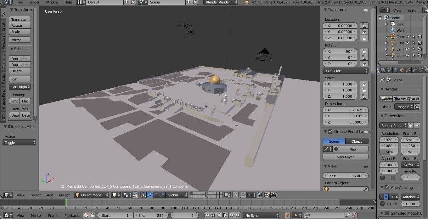 Al-Aqsa Mosque  3D model_10
