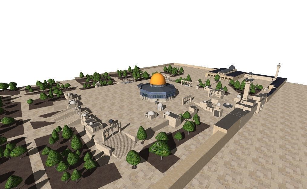 Al-Aqsa Mosque  3D model_6