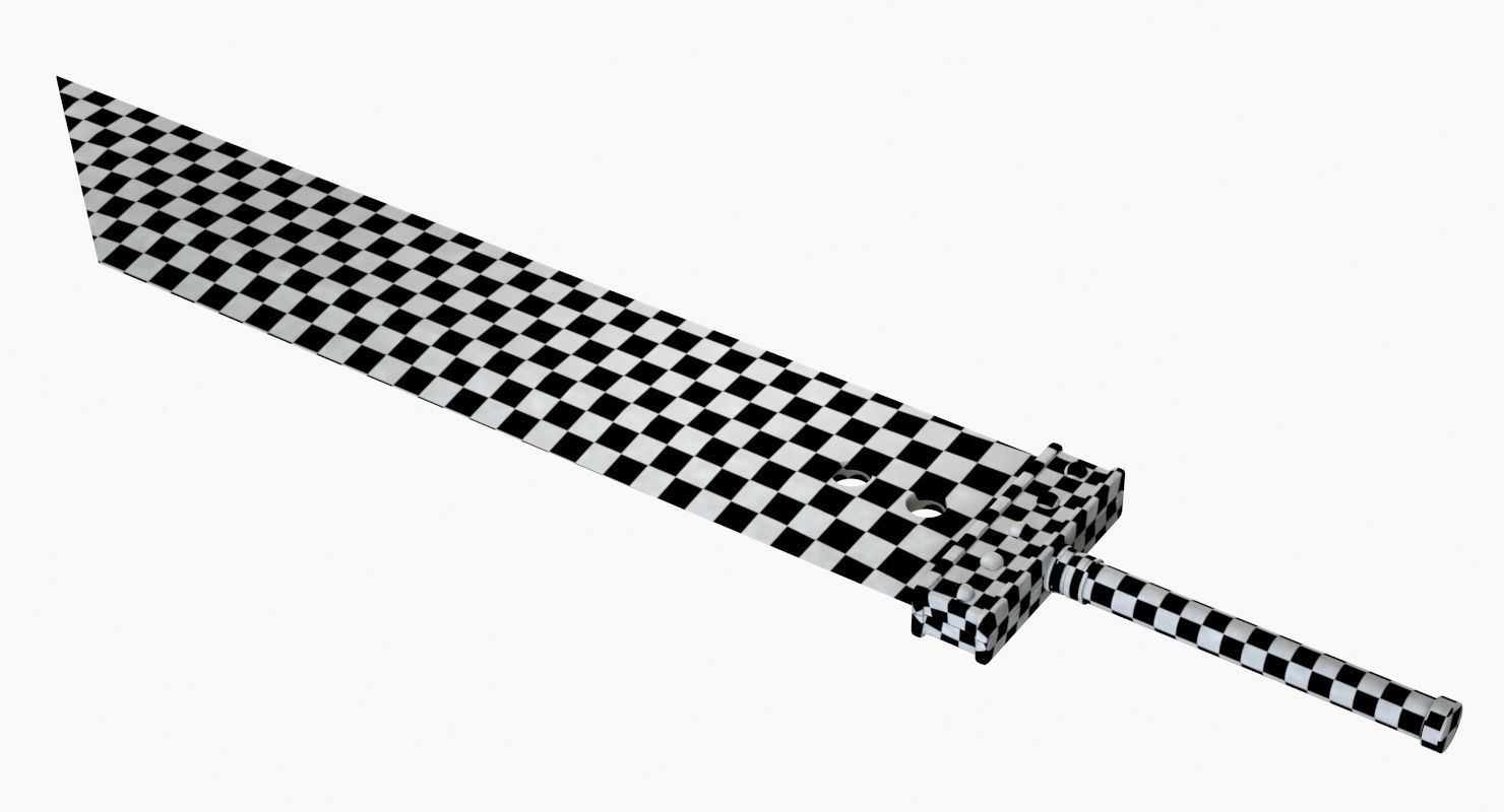 Buster Sword 3D model_18