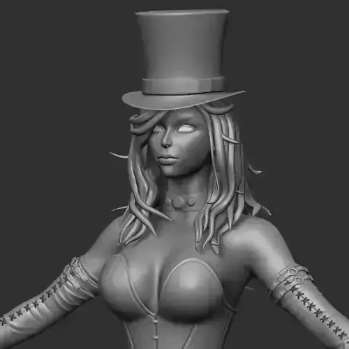 Cartoon Magician girl