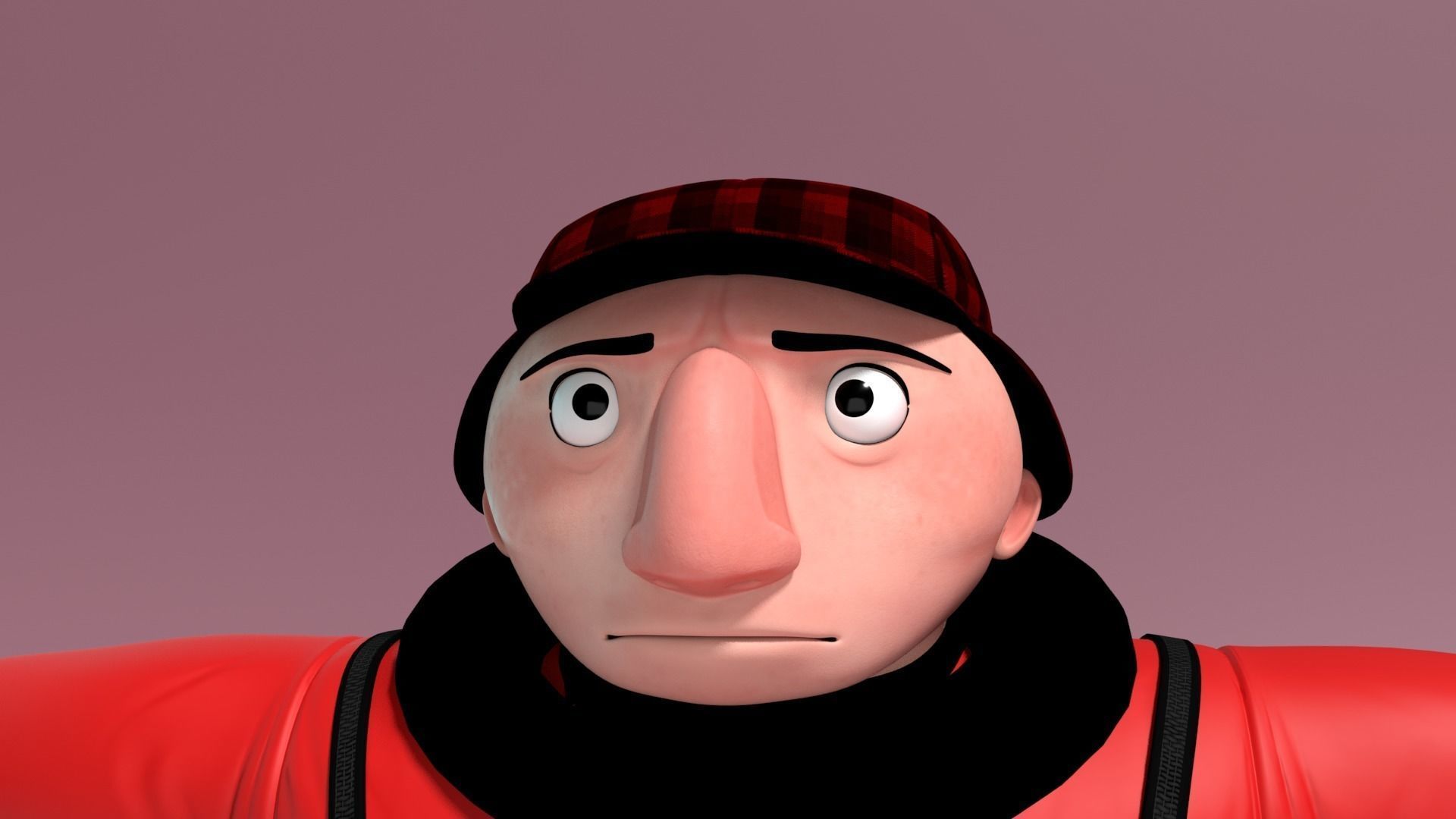 Maya Character Rig - Piers Free 3D model_7