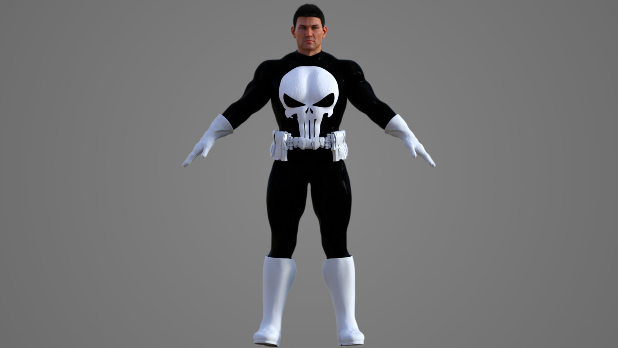 The Punisher Classic 3D model_5