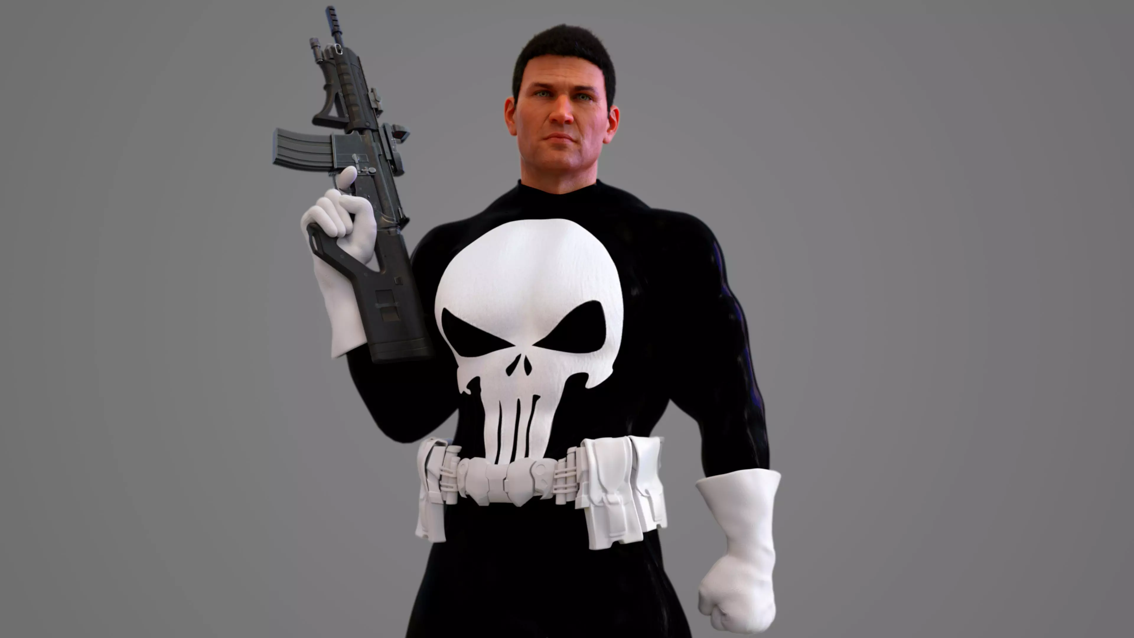 The Punisher Classic 3D model_0