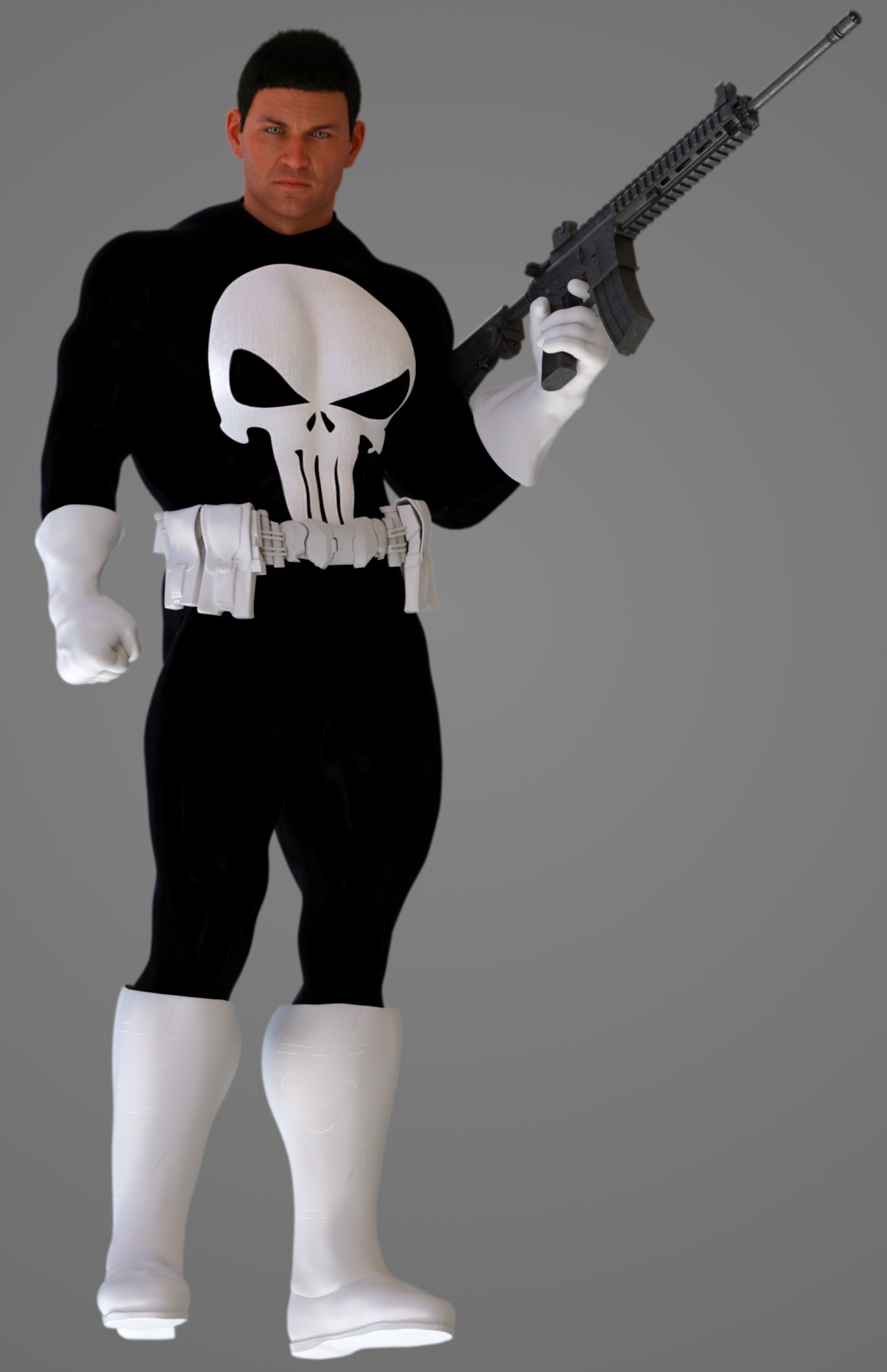 The Punisher Classic 3D model_10