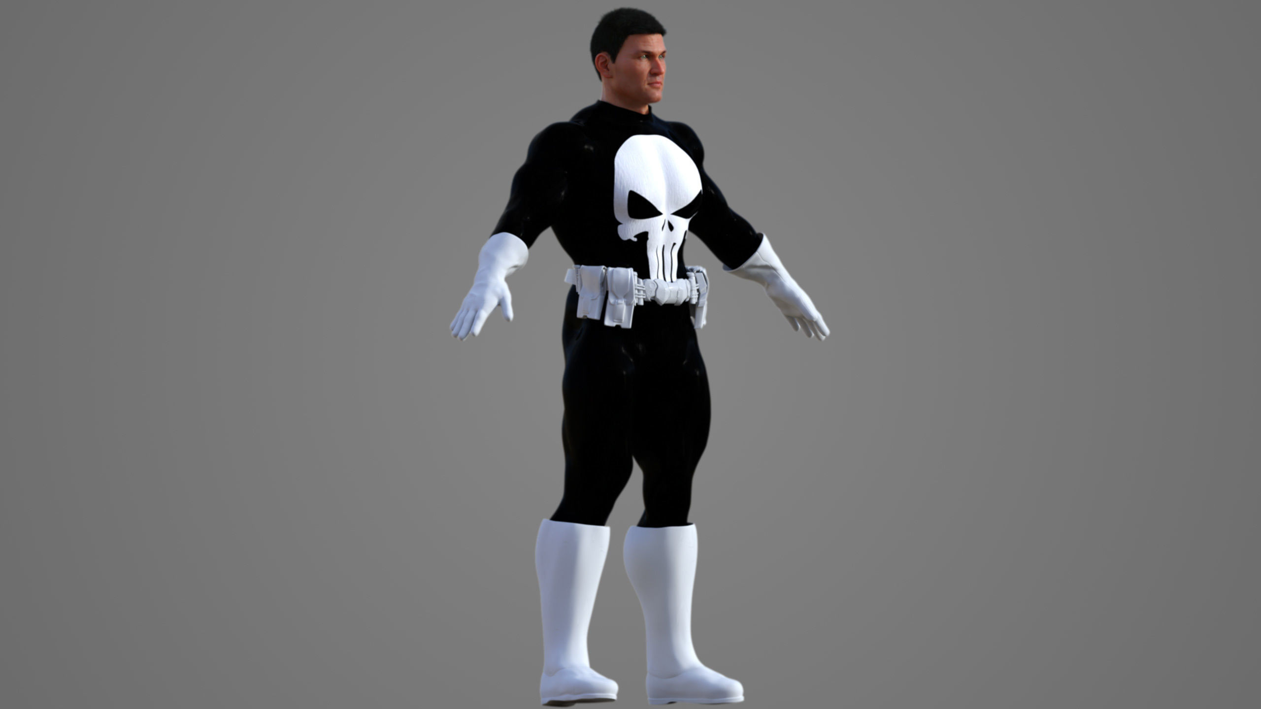 The Punisher Classic 3D model_4