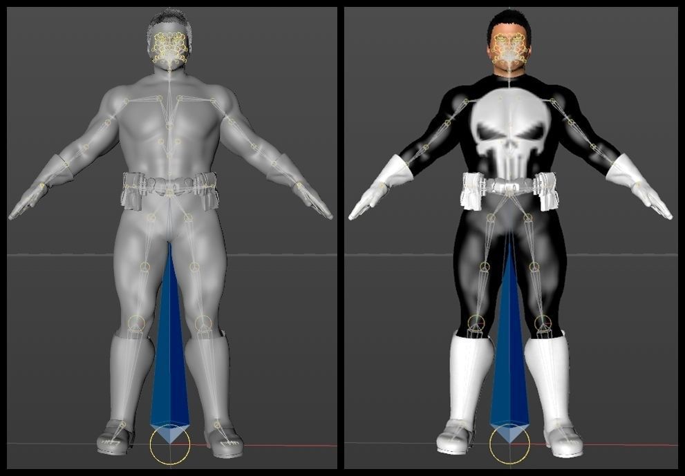 The Punisher Classic 3D model_8