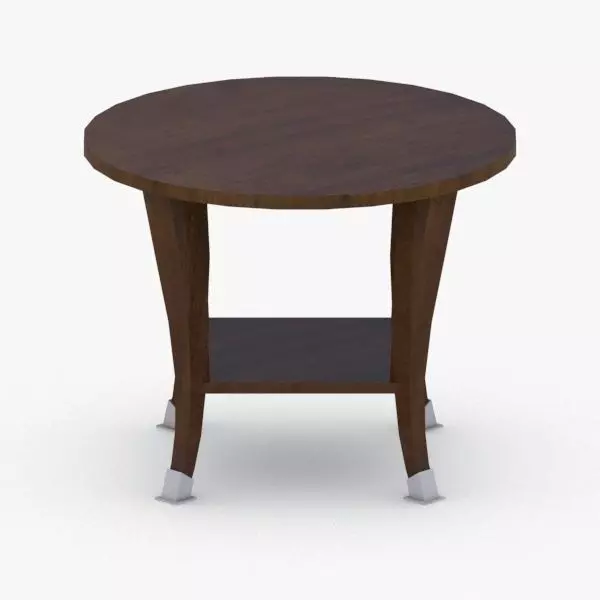 0376 - Coffee Table Low-poly 3D model_0