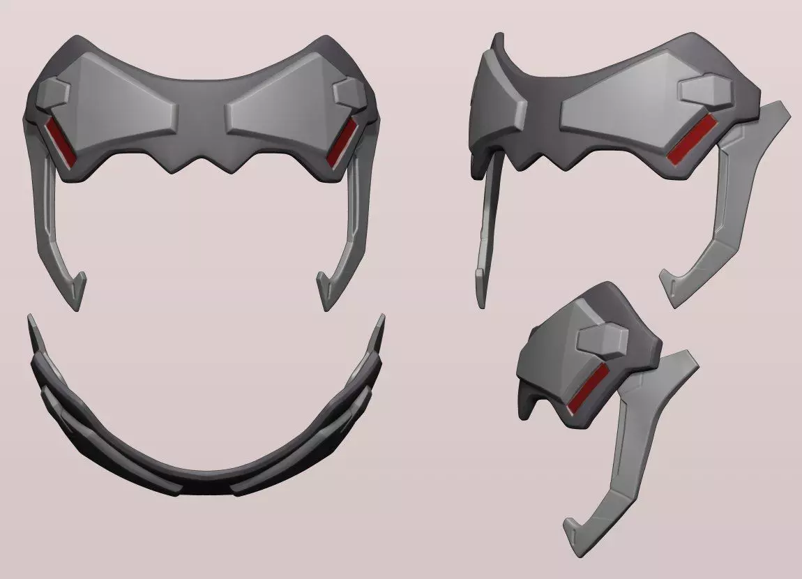 Widowmaker Talon Visor 3D print model Overwatch 3D print model