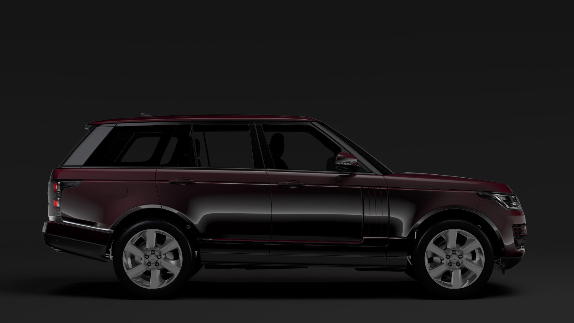 Range Rover HSE Td6 L405 2018 3D model_6