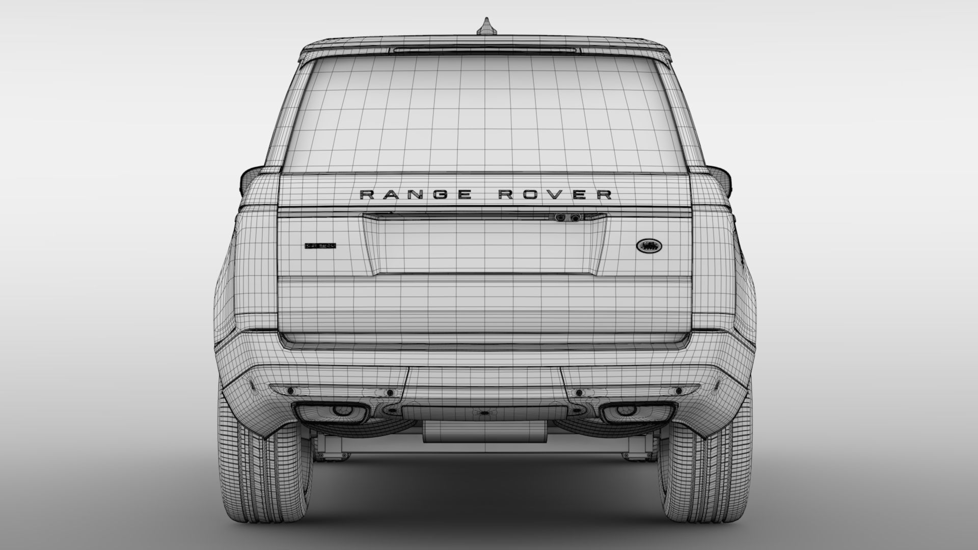 Range Rover HSE Td6 L405 2018 3D model_19