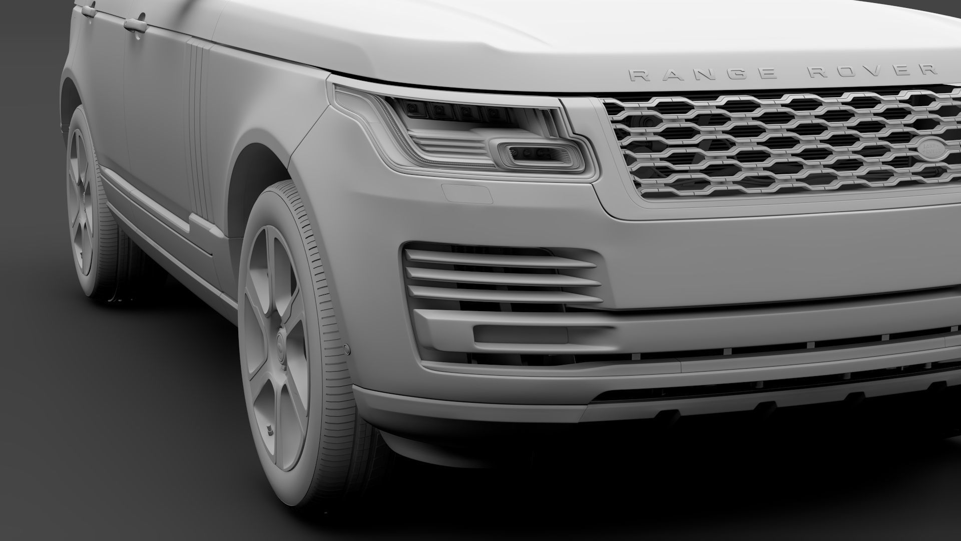 Range Rover HSE Td6 L405 2018 3D model_12