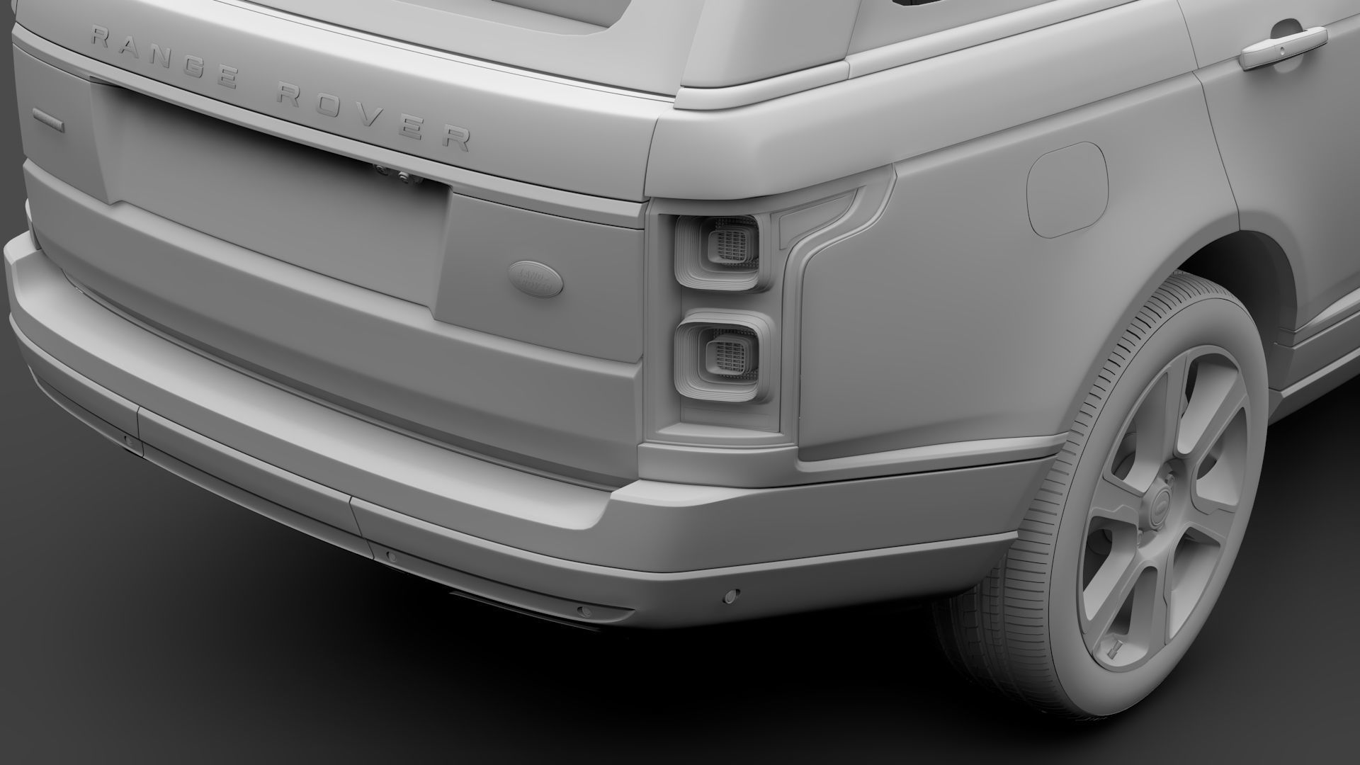 Range Rover HSE Td6 L405 2018 3D model_16