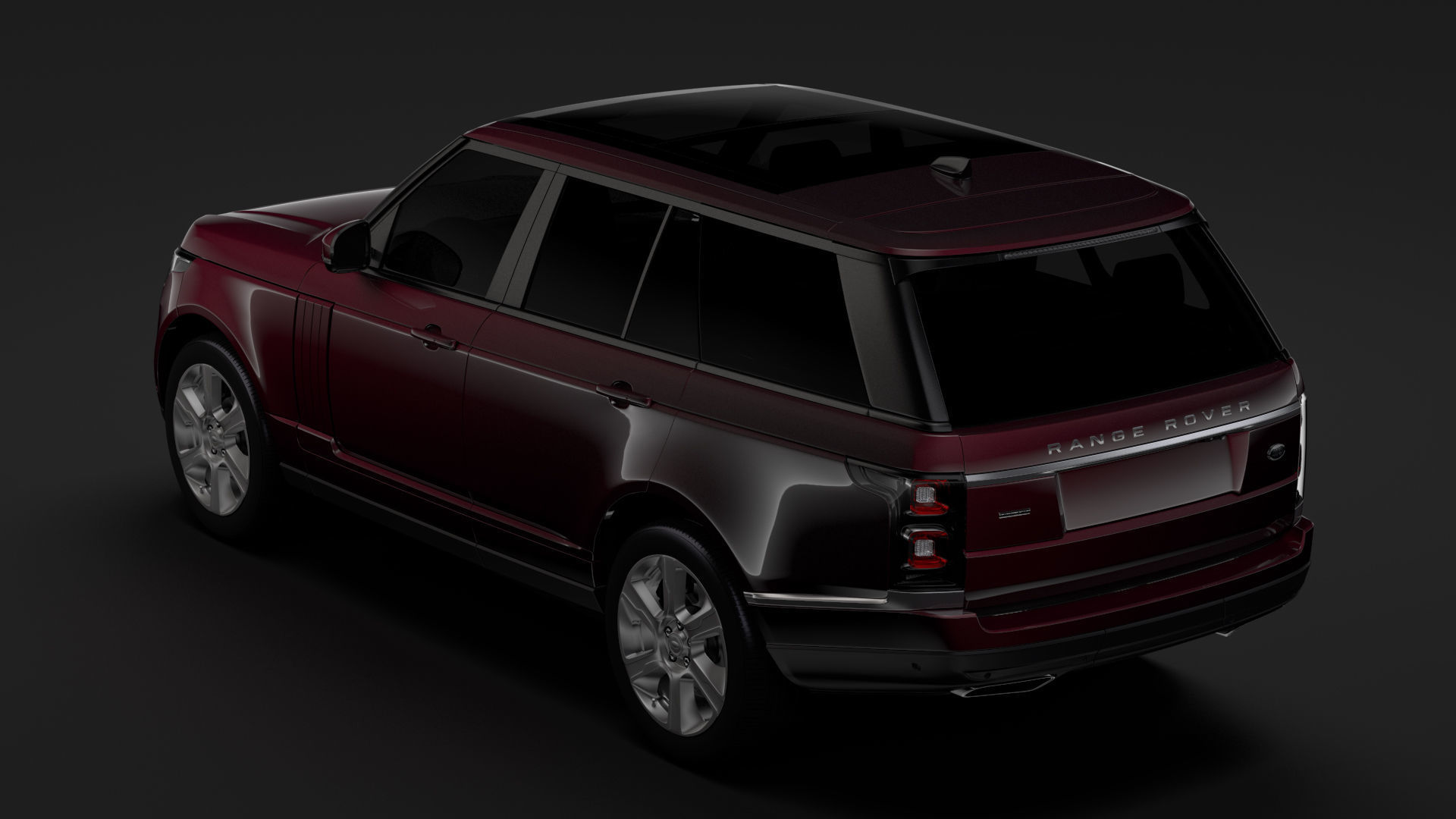 Range Rover HSE Td6 L405 2018 3D model_7