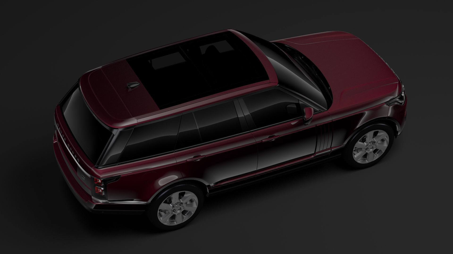 Range Rover HSE Td6 L405 2018 3D model_10