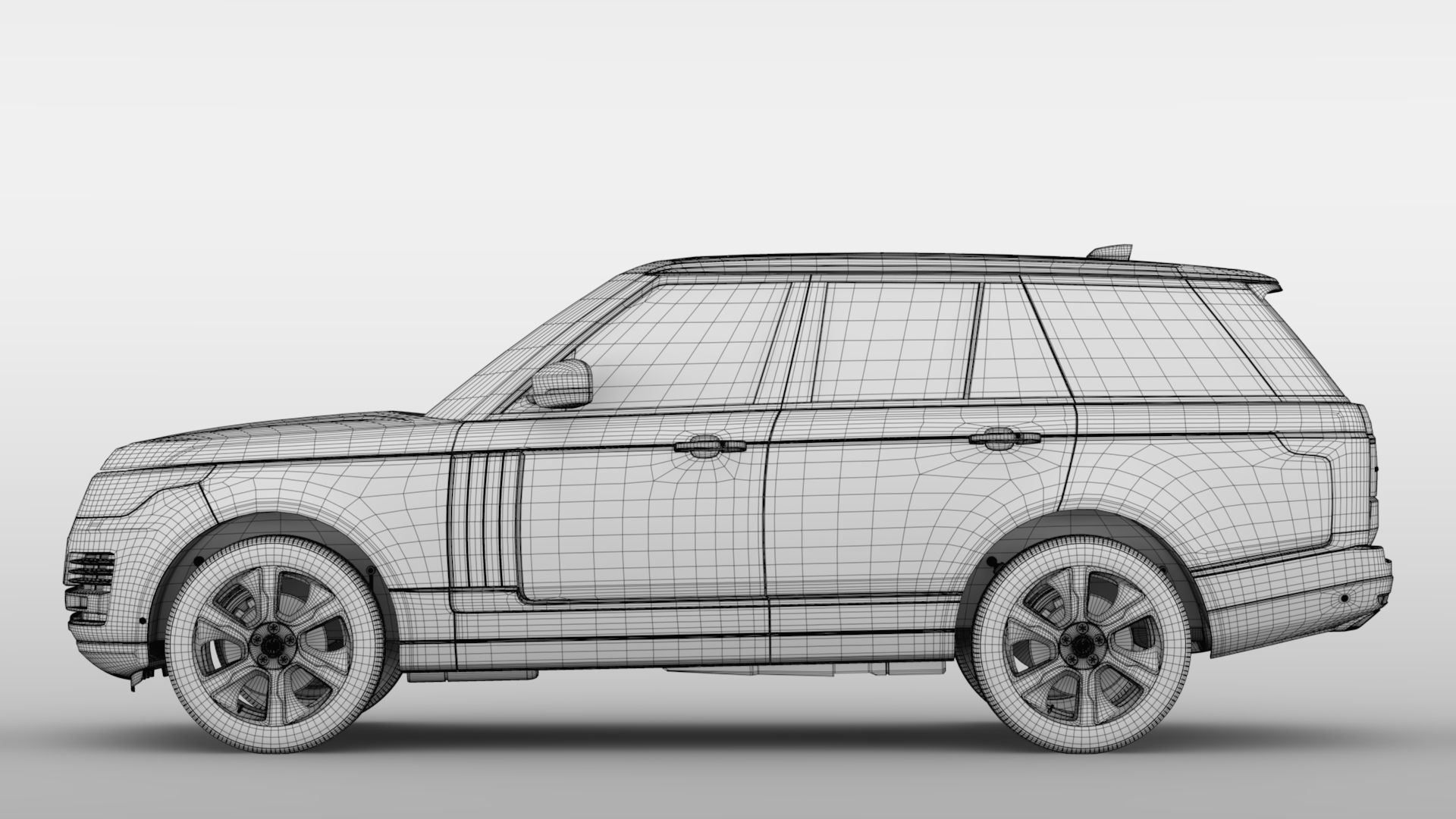 Range Rover HSE Td6 L405 2018 3D model_17