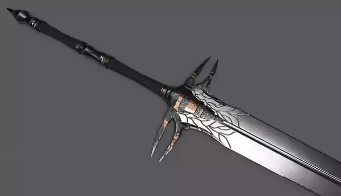 Fantasy Greatsword 3D model