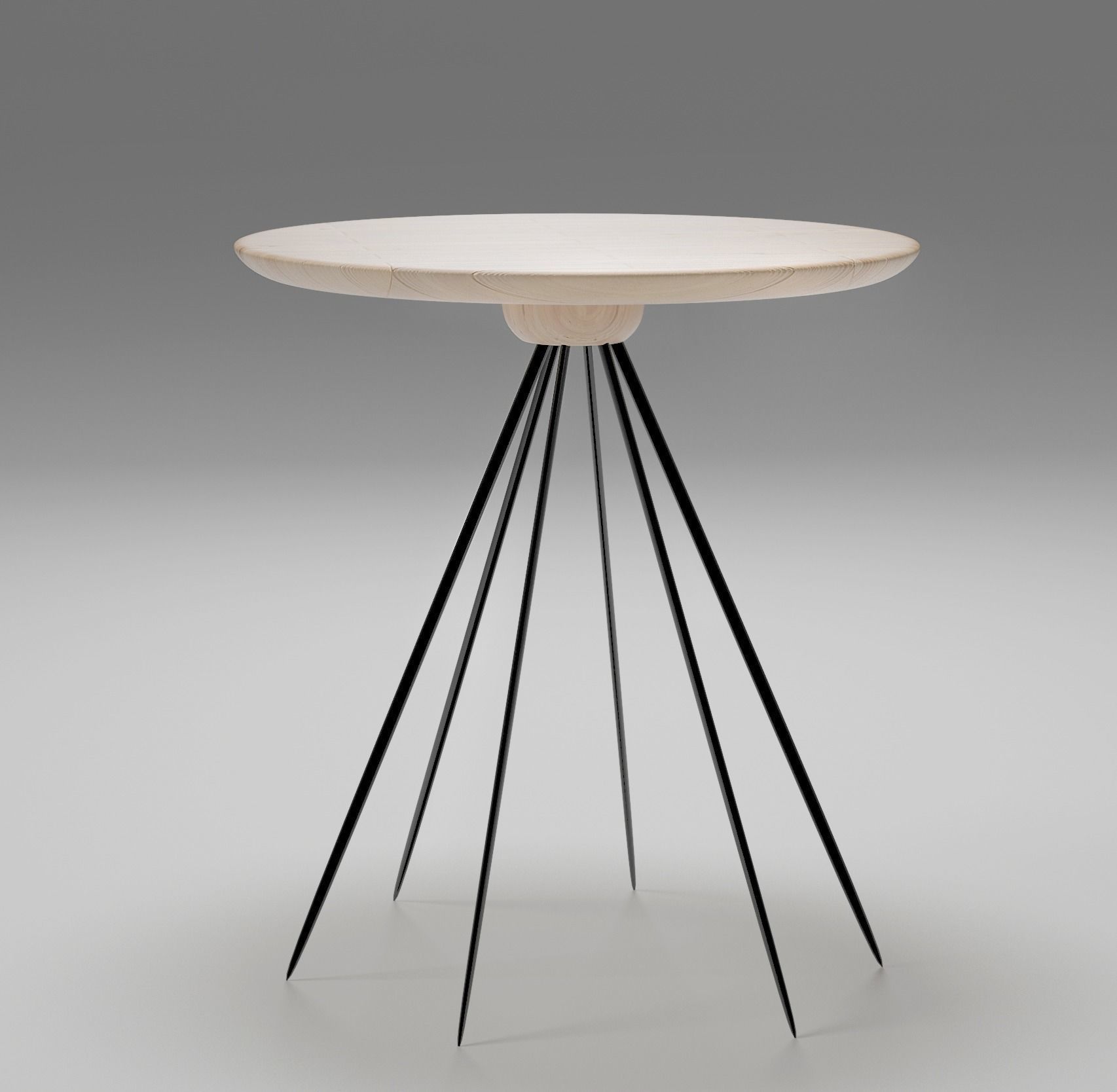 Coffee table spider 3D model_0