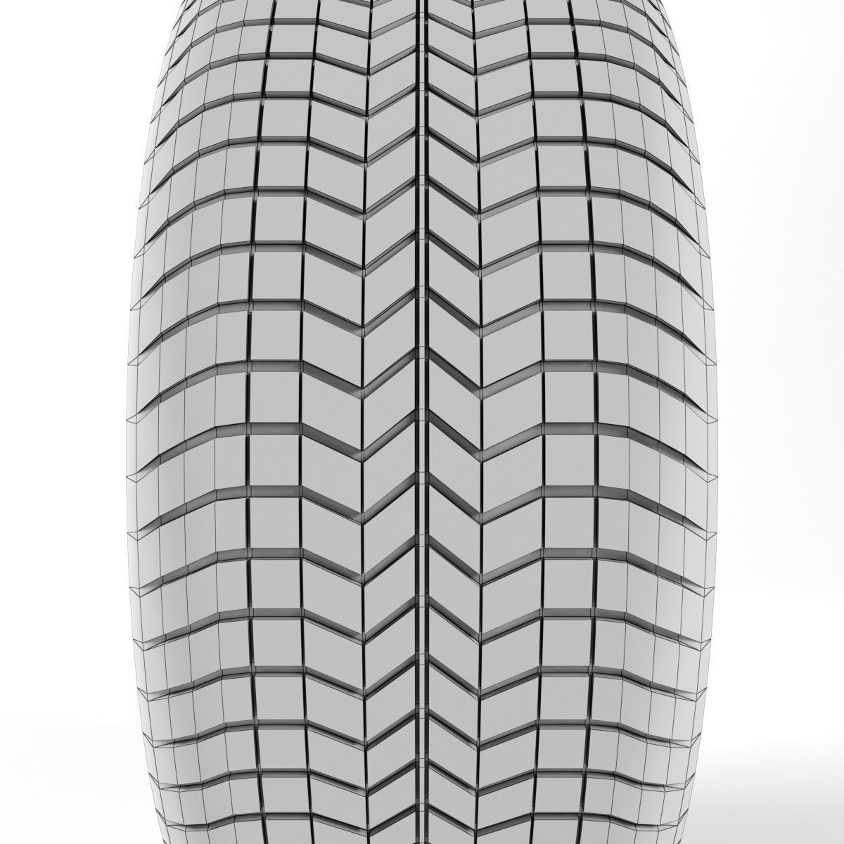 Volkswagen Scirocco Wheel 3D model_6