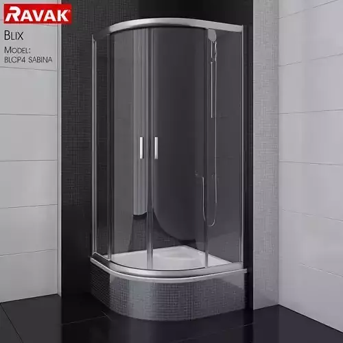 Shower room Ravak Blix - model BLCP4 SABINA