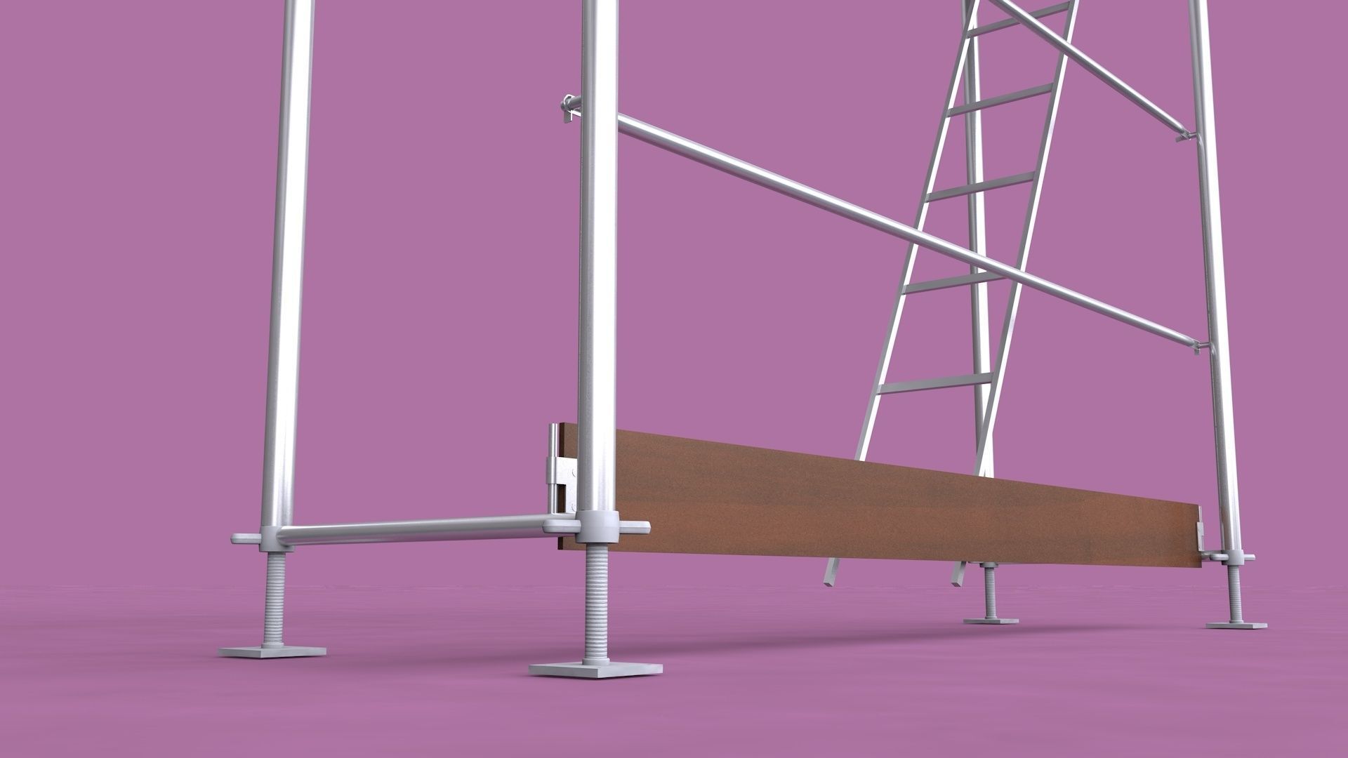 Scaffolding set of 3D model_10