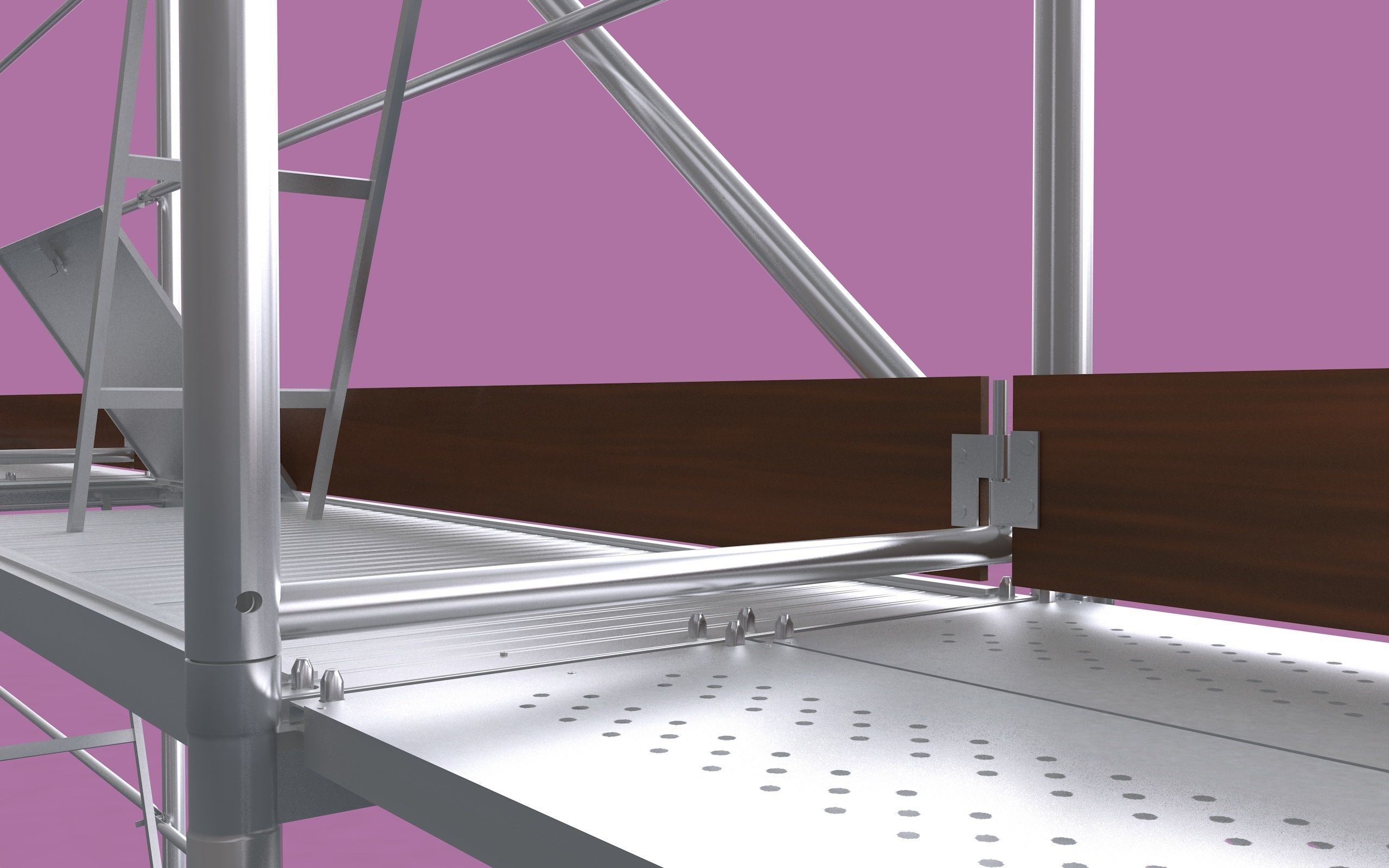 Scaffolding set of 3D model_5