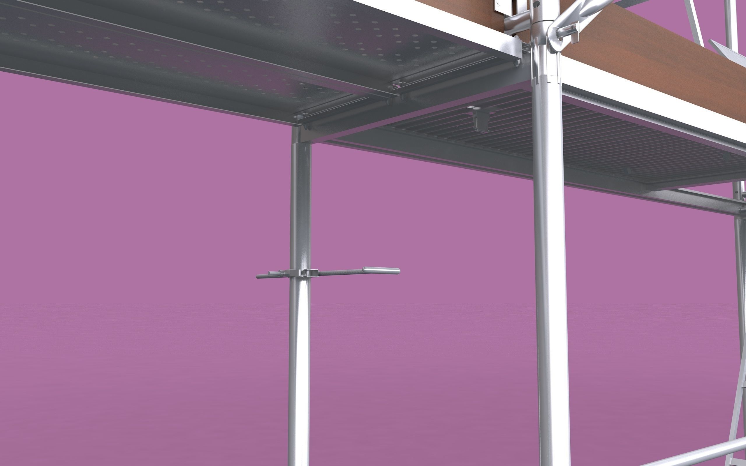 Scaffolding set of 3D model_4