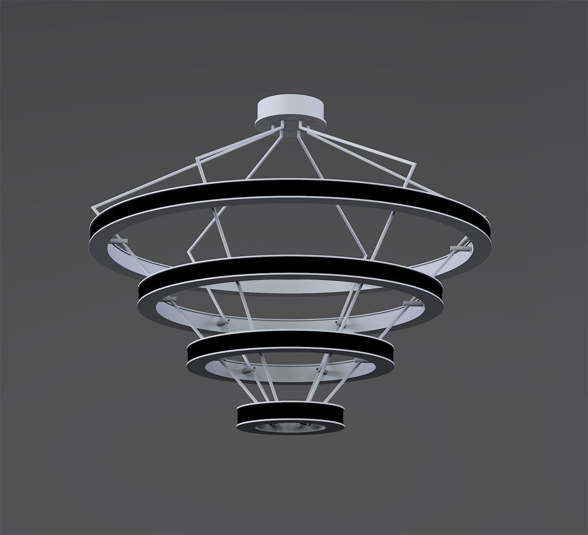 Bullet Light 3D model_2