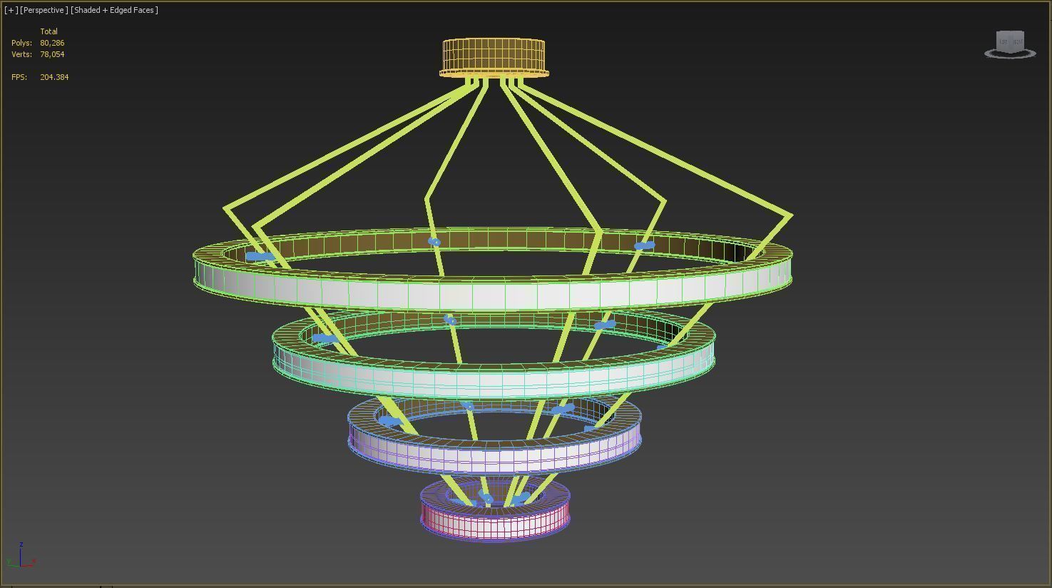 Bullet Light 3D model_7