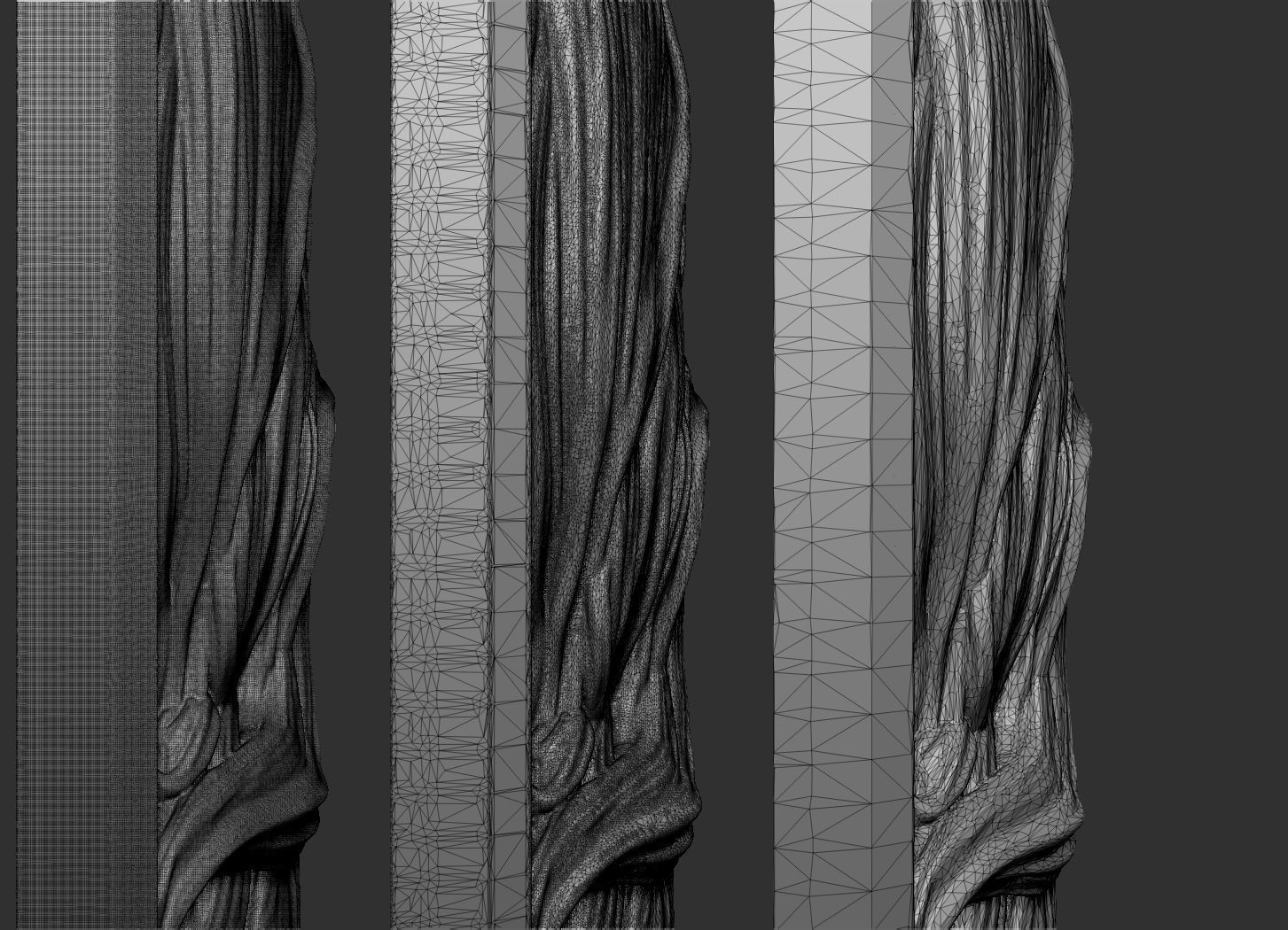 Medallion of Jesus no 2 3D print model_3