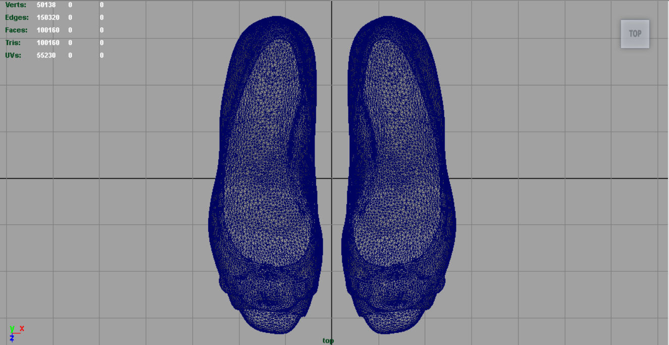 Women Shoes 2 3D model_7