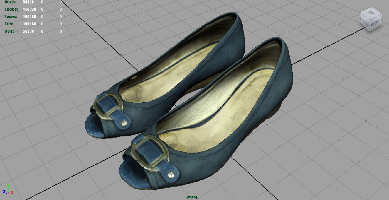 Women Shoes 2 3D model_3