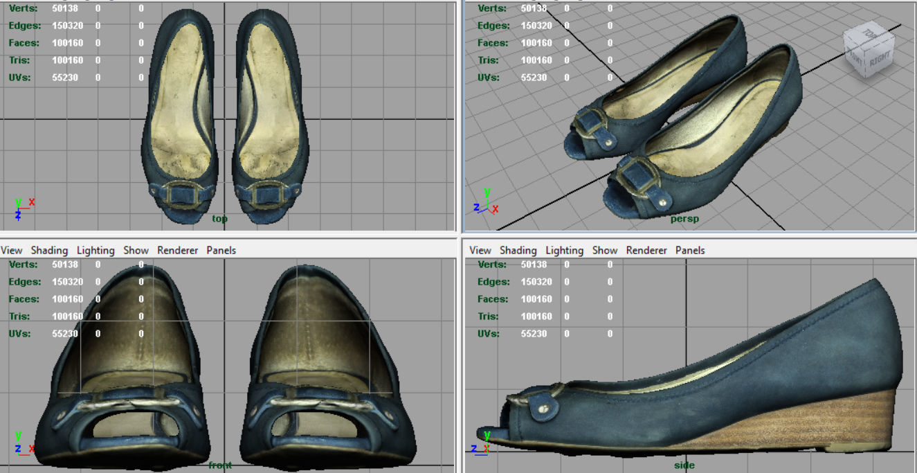 Women Shoes 2 3D model_6
