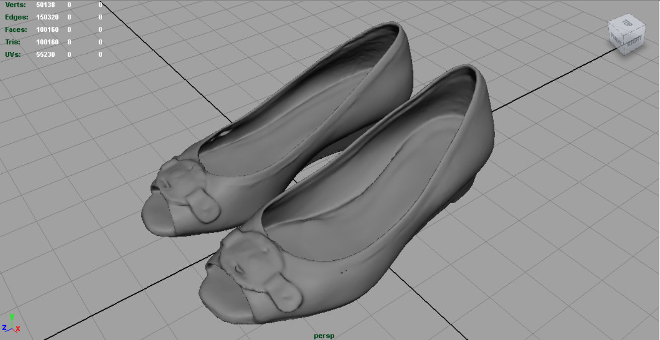 Women Shoes 2 3D model_2