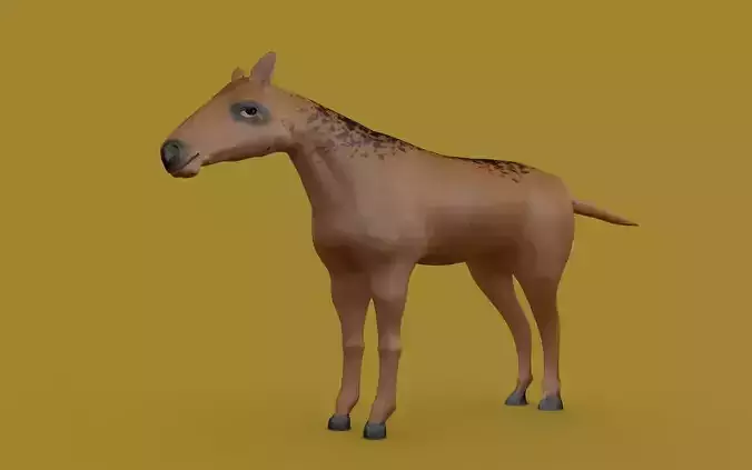 Free Horse Model  Free 3D model
