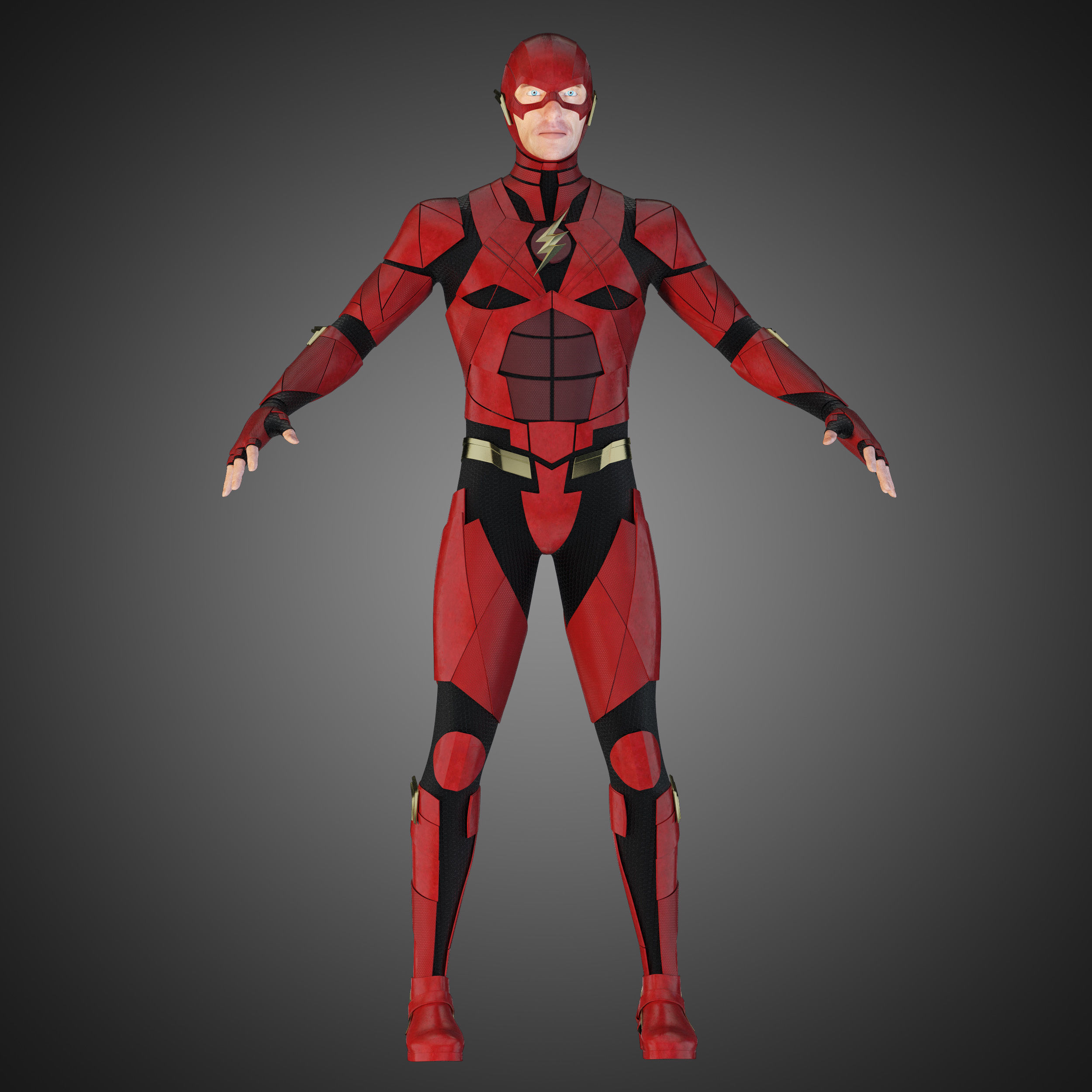Justice League 3D model_8