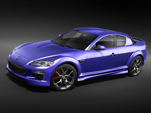 Mazda rx8 3d model