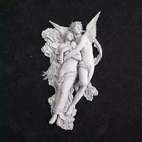 Cupid and psyche 3D print model