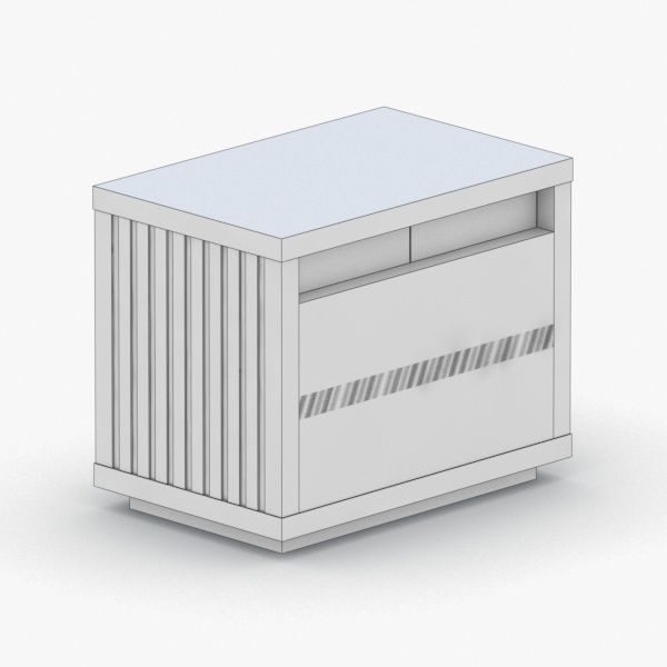 0397 - Coffee Table Low-poly 3D model_4