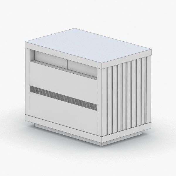 0397 - Coffee Table Low-poly 3D model_3