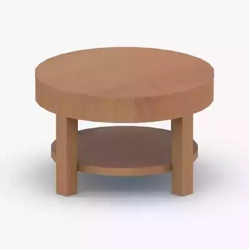 0398 - Table Low-poly 3D model